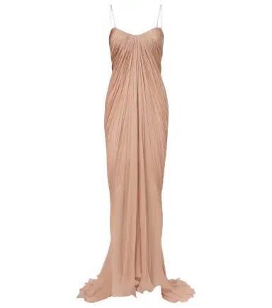 Maria Lucia Hohan Victoria draped silk bustier gown | Thumbnail 1 Maria Lucia Hohan Victoria draped silk bustier gown | Thumbnail 1