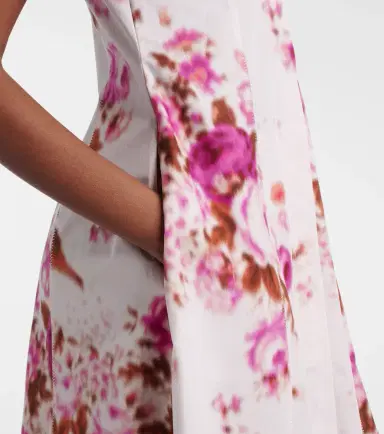 Erdem Floral cotton poplin shirt dress | Thumbnail 3