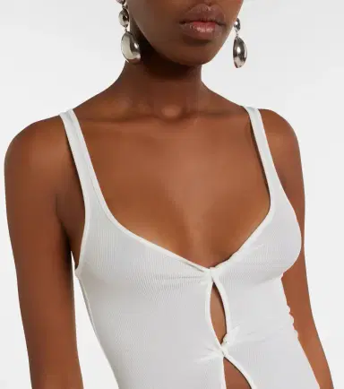 Christopher Esber Verner cutout lace-trimmed jersey maxi dress | Thumbnail 3