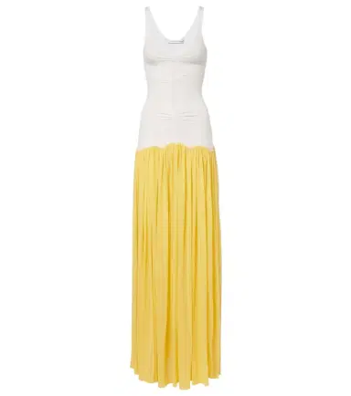 Christopher Esber Verner cutout lace-trimmed jersey maxi dress | Thumbnail 1