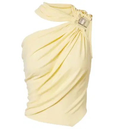 Christopher Esber Gathered jersey top | Thumbnail 1