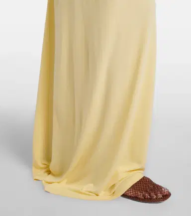 Christopher Esber Bezel Quartz gathered jersey maxi skirt | Thumbnail 4