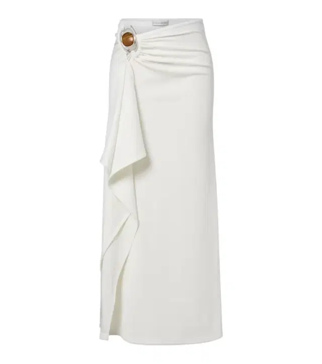 Christopher Esber Occhio embellished jersey maxi skirt