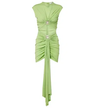 Christopher Esber Bezel Quartz cutout jersey minidress | Thumbnail 1