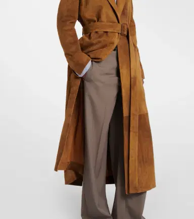The Row Raisa suede coat | Thumbnail 4