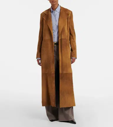 The Row Raisa suede coat | Thumbnail 5