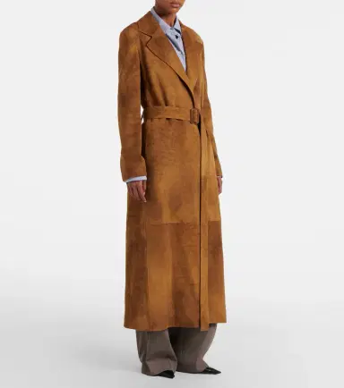 The Row Raisa suede coat | Thumbnail 8