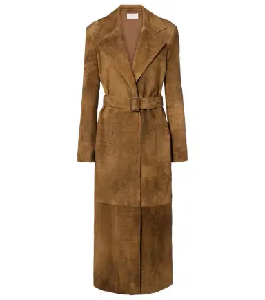 The Row Raisa suede coat | Thumbnail 1