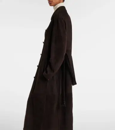 The Row Kendra suede coat | Thumbnail 5