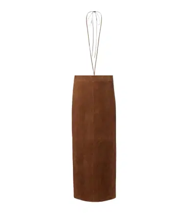 The Row Erina suede pencil skirt | Thumbnail 1