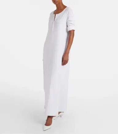 The Row Latoya cotton maxi dress | Thumbnail 3 The Row Latoya cotton maxi dress | Thumbnail 3