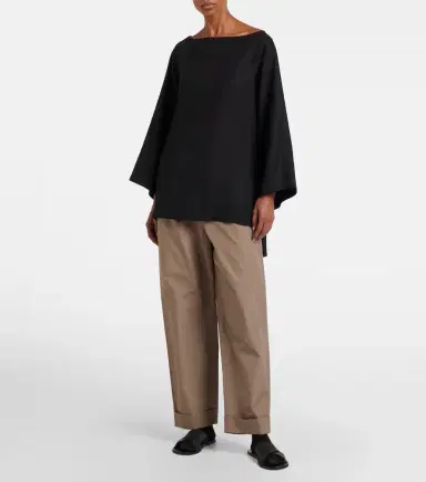 The Row Delano cotton straight pants | Thumbnail 5