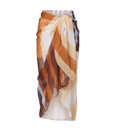 Cala de la Cruz Luana striped beach cover-up | Thumbnail 1