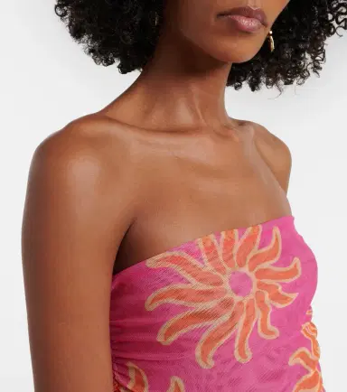 Cala de la Cruz Daphne printed mesh midi dress | Thumbnail 7 Cala de la Cruz Daphne printed mesh midi dress | Thumbnail 7