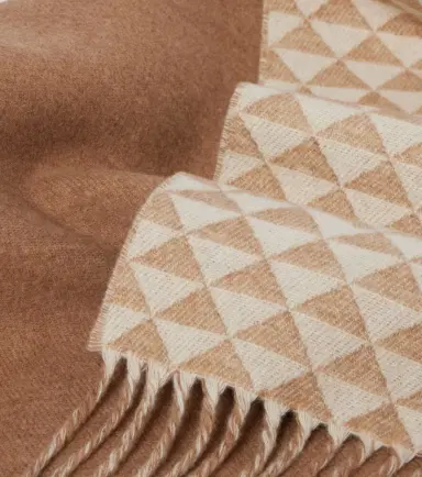 Prada Symbole wool and cashmere scarf | Thumbnail 2