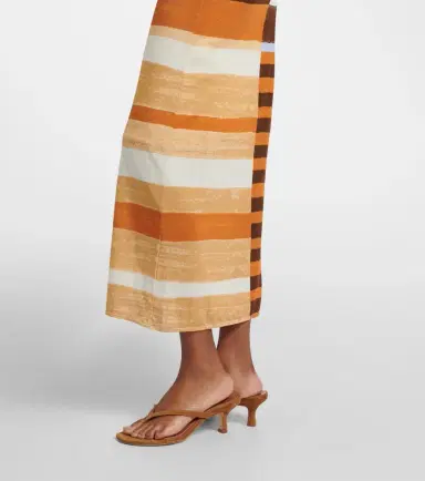 Cala de la Cruz Ornella striped midi dress | Thumbnail 6