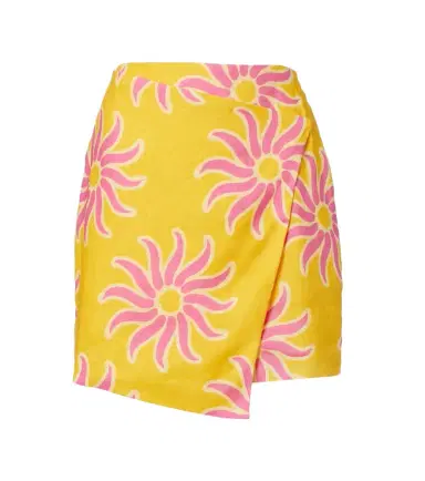 Cala de la Cruz Chemena printed linen miniskirt | Thumbnail 1