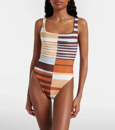 Cala de la Cruz Vienna striped swimsuit | Thumbnail 4