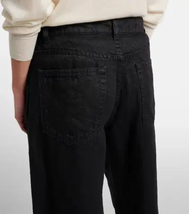 The Row Eglitta linen wide-leg jeans | Thumbnail 6 The Row Eglitta linen wide-leg jeans | Thumbnail 6