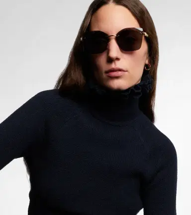 BVLGARI Tubogas square sunglasses | Thumbnail 5