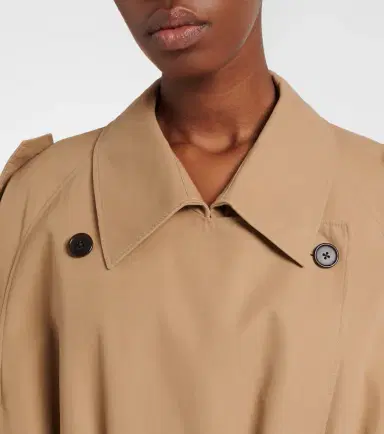 The Row Dester cotton and cashmere trench coat | Thumbnail 3 The Row Dester cotton and cashmere trench coat | Thumbnail 3