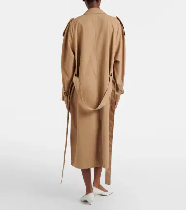 The Row Dester cotton and cashmere trench coat | Thumbnail 4 The Row Dester cotton and cashmere trench coat | Thumbnail 4