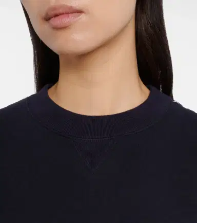 Sacai Striped cotton-blend sweatshirt | Thumbnail 4 Sacai Striped cotton-blend sweatshirt | Thumbnail 4