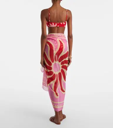 Cala de la Cruz Luana printed beach cover-up | Thumbnail 4