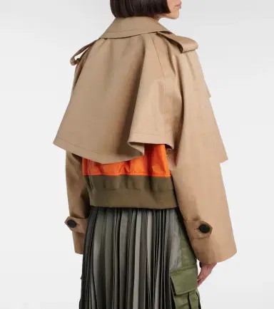Sacai Padded cotton-blend bomber jacket | Thumbnail 5 Sacai Padded cotton-blend bomber jacket | Thumbnail 5