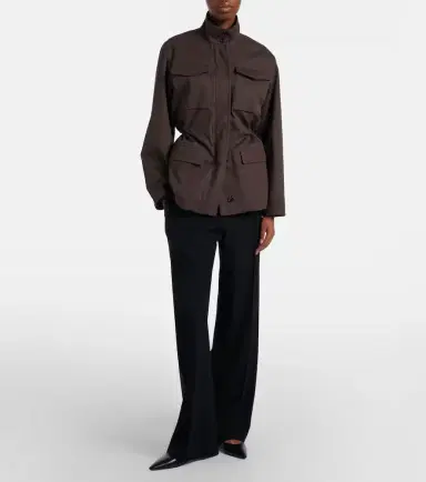 The Row Floriane cotton and cashmere field jacket | Thumbnail 3