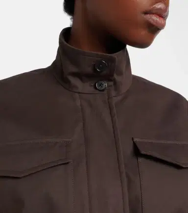 The Row Floriane cotton and cashmere field jacket | Thumbnail 5