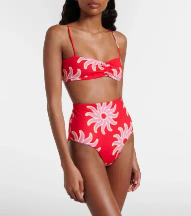 Cala de la Cruz Elisa printed bikini bottoms | Thumbnail 4