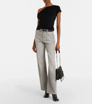 7 For All Mankind One-shoulder T-shirt | Thumbnail 5