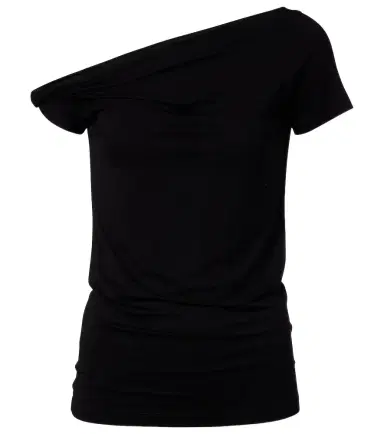 7 For All Mankind One-shoulder T-shirt | Thumbnail 1