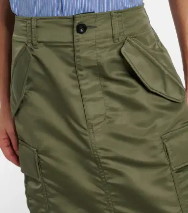 Sacai Pleated midi skirt | Thumbnail 6 Sacai Pleated midi skirt | Thumbnail 6