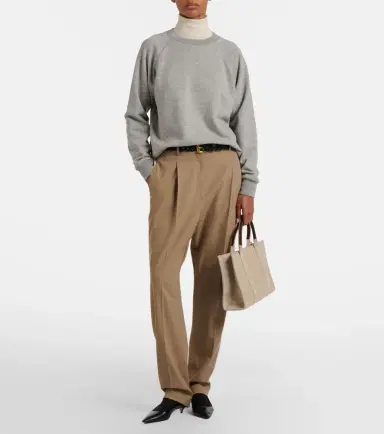 The Row Gianni wool straight pants | Thumbnail 5
