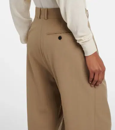 The Row Gianni wool straight pants | Thumbnail 6