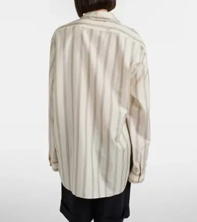 The Row Sisilia striped silk shirt | Thumbnail 6 The Row Sisilia striped silk shirt | Thumbnail 6
