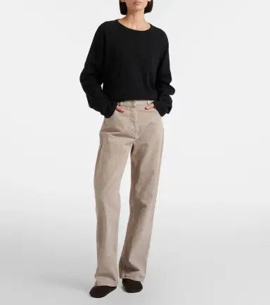 The Row Finbar wide-leg jeans | Thumbnail 2