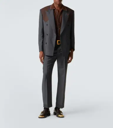 Versace Medusa wool and mohair blazer | Thumbnail 7 Versace Medusa wool and mohair blazer | Thumbnail 7