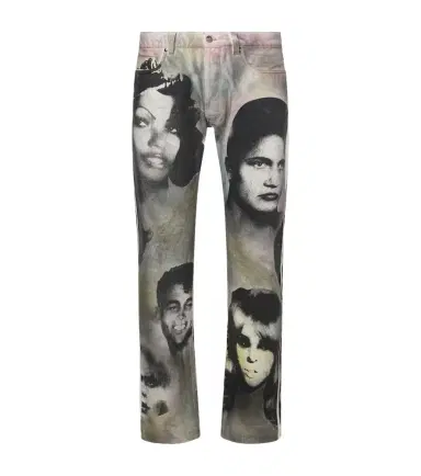 Versace Printed straight jeans | Thumbnail 1 Versace Printed straight jeans | Thumbnail 1