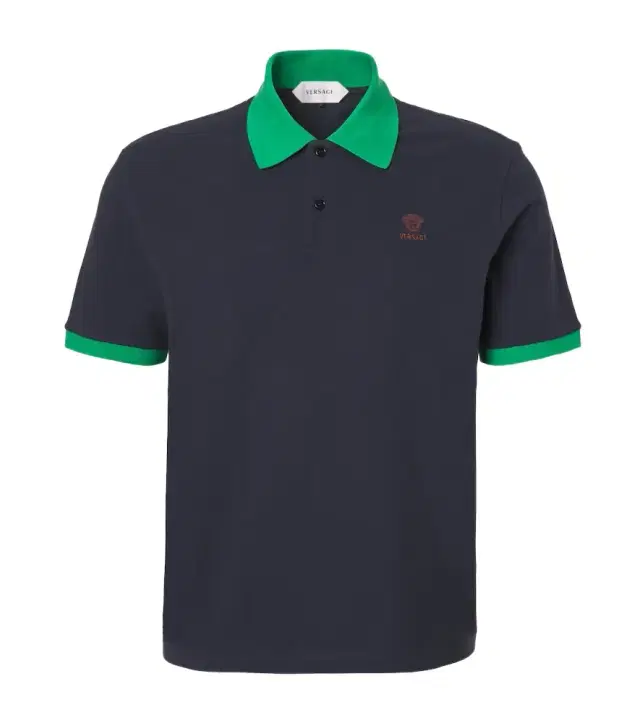 Versace Medusa cotton polo shirt