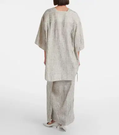 The Row Blum linen and silk maxi skirt | Thumbnail 2
