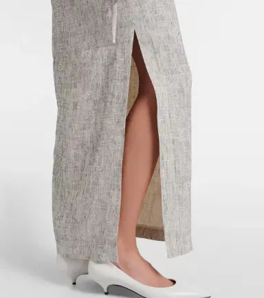 The Row Blum linen and silk maxi skirt | Thumbnail 4