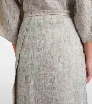 The Row Blum linen and silk maxi skirt | Thumbnail 6