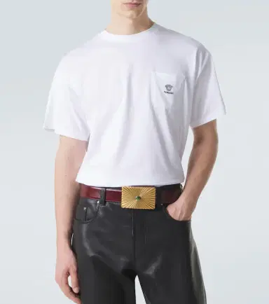 Versace Medusa cotton jersey T-shirt | Thumbnail 5