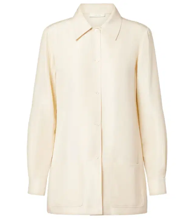 The Row Lucetta silk shirt