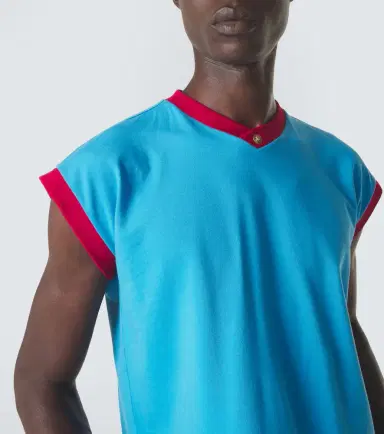 Versace Medusa cotton-blend jersey T-shirt | Thumbnail 2