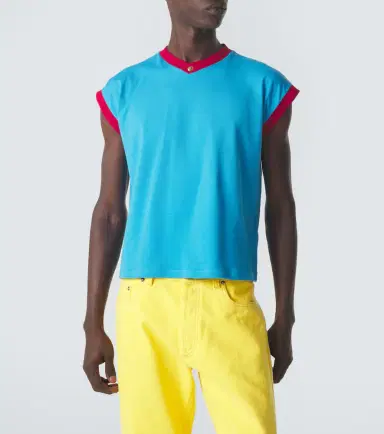 Versace Medusa cotton-blend jersey T-shirt | Thumbnail 4