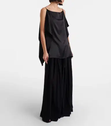 The Row Berenice cotton muslin wide-leg pants | Thumbnail 6